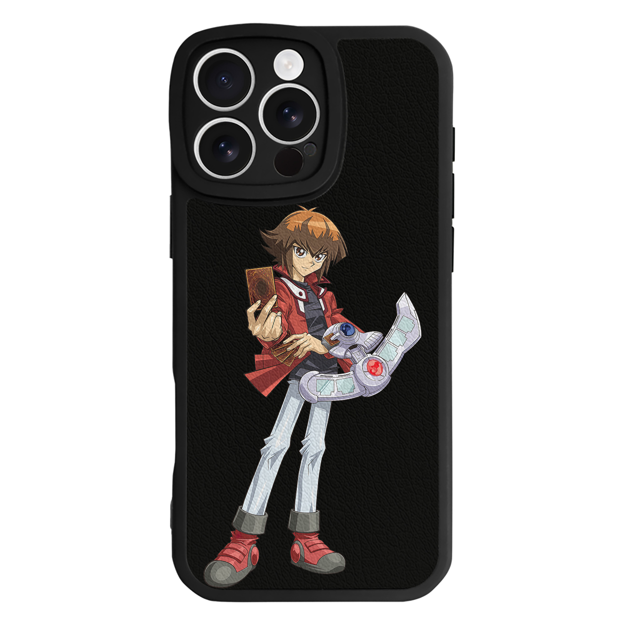 遊☆戯☆王 Yu-Gi-Oh! 【iPhone 16シリーズ対応】シリコンスマホケース（レザー調） 材質：シリコン